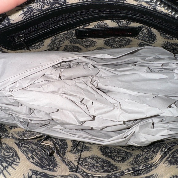 Ed Hardy Black Floral Tote Bag - Picture 3 of 3